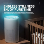 1pc, HEPA Air Purifier For Home With Scented Sponge, Deodorizing For Office Living Room Bedrooms, For Smokers, Odor, Dust, Pollen, Pet Dander, Car Air Fresheners For Bedroom Office Halloween Christmas Independence Day Gift
