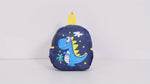 1pc New Backpack School Bag, Cartoon Animal Print Backpack For Boys And Girls